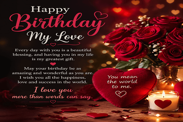 199 Birthday Wishes for Love: The Only List You Will Ever Need